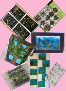 Here is some of the children's art work from our whole school art week in July 2022, the theme was "The Natural World"