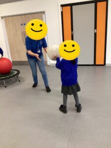 Ball skills in PE